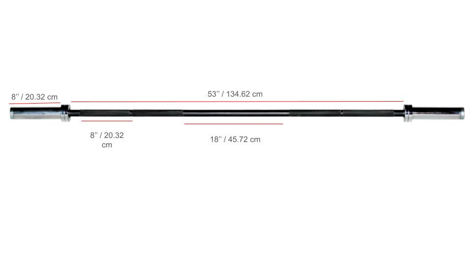 YORK® 6' International Black Oxide Bar