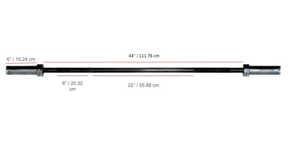 YORK® 5' International Black Oxide Bar