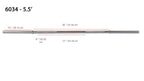 YORK® Chrome Deluxe Weight Bar w/ Fixed Inner Collars