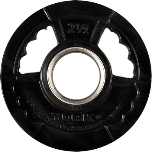 YORK® 2" G-2 Rubber Olympic Weight Plate
