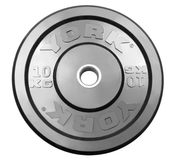 YORK® Rubber Training Bumper Plate (Metric)