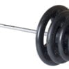 Iso-Grip Rubber-Encased Olympin Plate Set - York Barbell