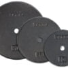 1 Inch Flat Cast Iron Weight Plate - York Barbell