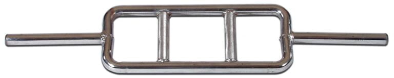 Chrome Tricep Bar w/ Fixed Inner Collars | Gym Equipment