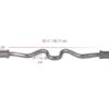 YORK® 2" Olympic Close Grip EZ Super Curl Bar