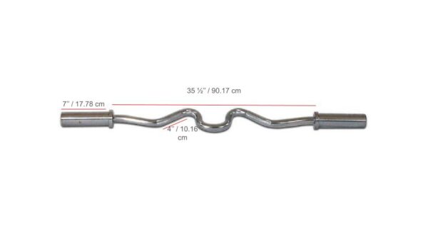 SKU 2981 YORK® 2" Olympic Close Grip EZ Super Curl Bar