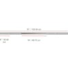 YORK® 7' International Chrome Olympic Bar  32mm