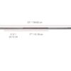 YORK® Chrome Deluxe Weight Bar w/ Fixed Inner Collars
