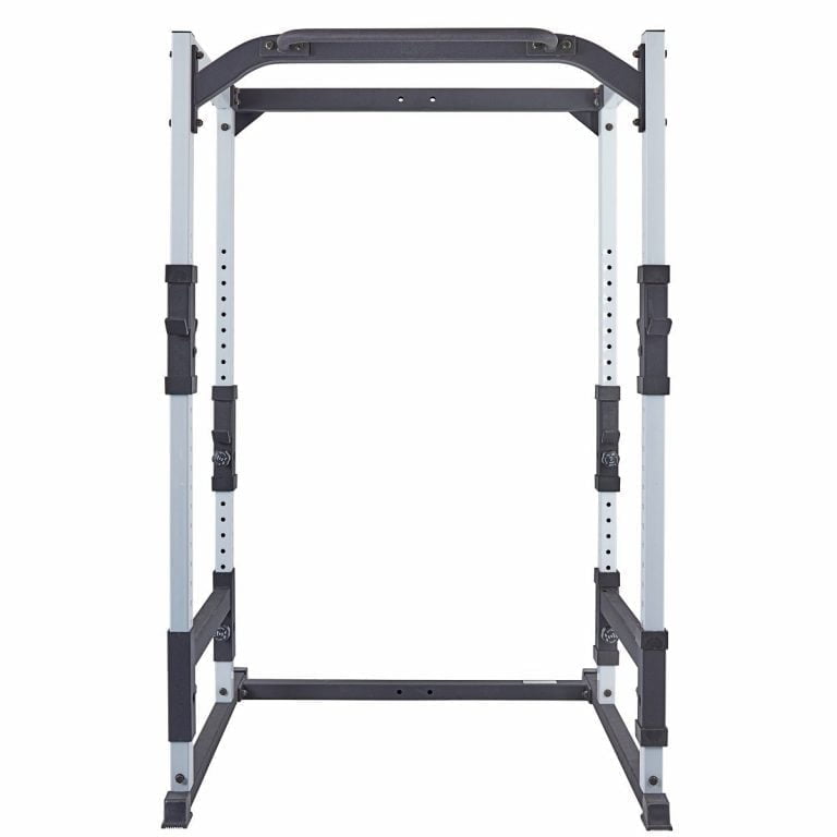 York barbell basic training power cage with pulley and barbell system sale