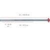 YORK® 5.5' Spinlock Tubular Weight Bar w/ Collars