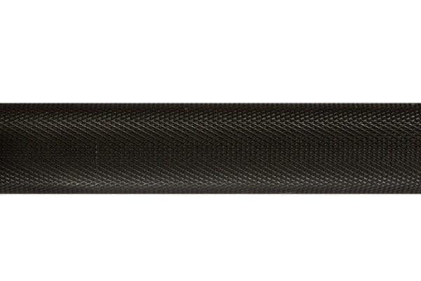 YORK 7' International Black Oxide Bar 30mm - Knurling