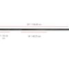 YORK® 7' International Black Oxide Bar - 30mm