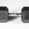 YORK® PVC Hex Dumbbell - Chrome Ergo Handle