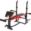 Folding Bench with Arm, Leg Curl, and Butterfly attachment