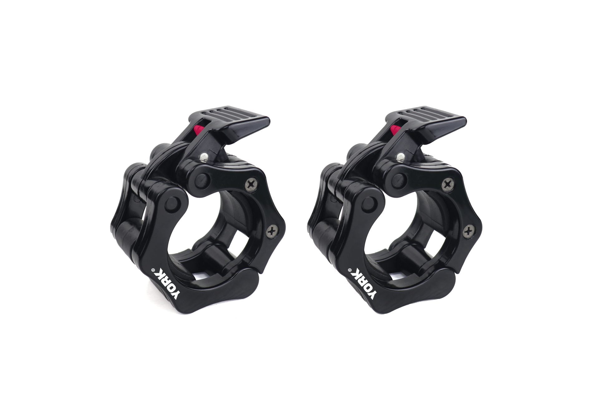 YORK® 2" Muscle Clamp Collars Black (Pair) York Barbell