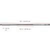 York® 7ft Olympic Chrome Bar - 500lb Rated