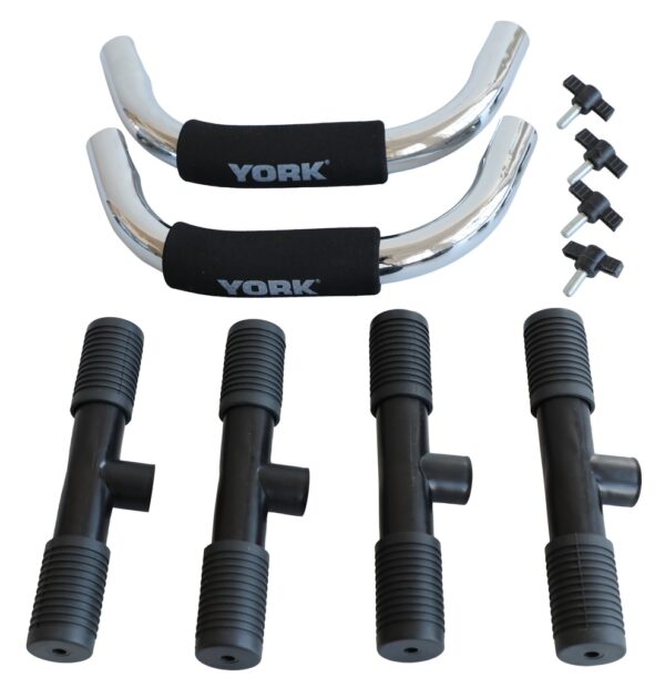 YORK® Chrome Push Up Bars