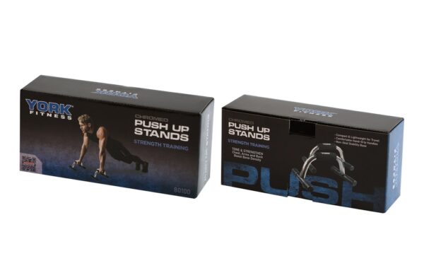 YORK® Chrome Push Up Bars